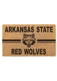 Arkansas State Red Wolves 18x30 Team Logo Door Mat