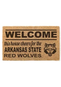 Arkansas State Red Wolves 18x30 Welcome Door Mat