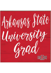 KH Sports Fan Arkansas State Red Wolves 10x10 Grad Sign