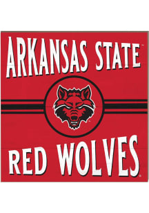 KH Sports Fan Arkansas State Red Wolves 10x10 Retro Sign