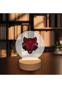 Arkansas State Red Wolves Logo Light Desk Accessory