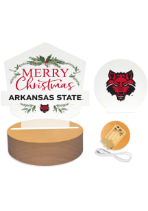 Arkansas State Red Wolves Holiday Light Set Desk Accessory
