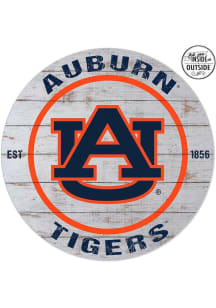 KH Sports Fan Auburn Tigers 20x20 In Out Weathered Circle Sign