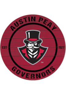 KH Sports Fan Austin Peay Governors 20x20 Colored Circle Sign