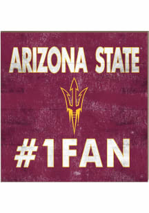 KH Sports Fan Arizona State Sun Devils 10x10 #1 Fan Sign