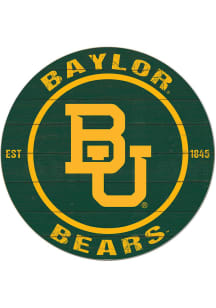 KH Sports Fan Baylor Bears 20x20 Colored Circle Sign