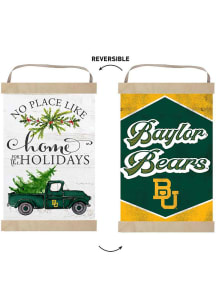 KH Sports Fan Baylor Bears Holiday Reversible Banner Sign