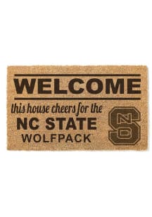 NC State Wolfpack 18x30 Welcome Door Mat