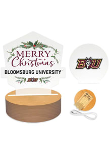 Bloomsburg University Huskies Holiday Light Set Desk Accessory