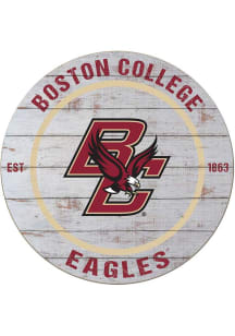 KH Sports Fan Boston College Eagles 20x20 Weathered Circle Sign