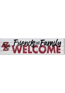 KH Sports Fan Boston College Eagles 40x10 Welcome Sign