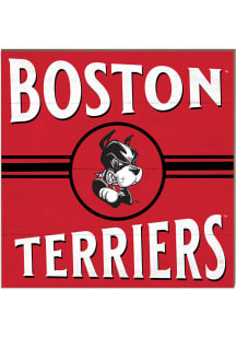 KH Sports Fan Boston Terriers 10x10 Retro Sign