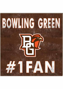 KH Sports Fan Bowling Green Falcons 10x10 #1 Fan Sign