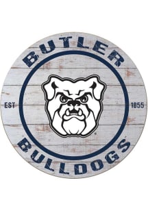KH Sports Fan Butler Bulldogs 20x20 Weathered Circle Sign