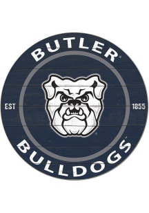 KH Sports Fan Butler Bulldogs 20x20 Colored Circle Sign