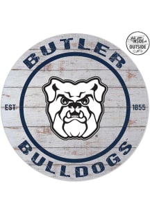 KH Sports Fan Butler Bulldogs 20x20 In Out Weathered Circle Sign