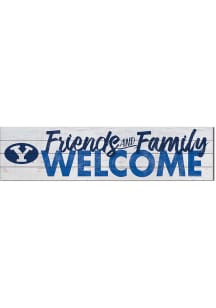 KH Sports Fan BYU Cougars 40x10 Welcome Sign