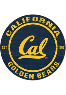 KH Sports Fan Cal Golden Bears 20x20 Colored Circle Sign