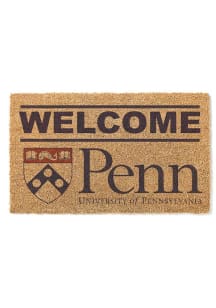 Pennsylvania Quakers 18x30 Welcome Door Mat
