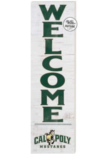 KH Sports Fan Cal Poly Mustangs 10x35 Welcome Sign