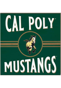 KH Sports Fan Cal Poly Mustangs 10x10 Retro Sign