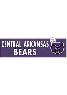 KH Sports Fan Central Arkansas Bears 35x10 Indoor Outdoor Colored Logo Sign - Purple