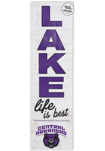 KH Sports Fan Central Arkansas Bears 10x35 Lake Life is Best Indoor Outdoor Sign