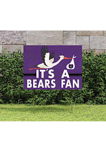 Central Arkansas Bears KH Sports Fan 18x24 Stork Yard Sign - Purple