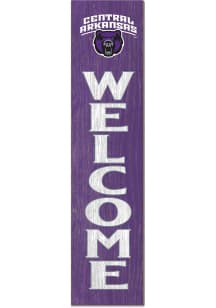 KH Sports Fan Central Arkansas Bears 11x46 Welcome Leaning Sign