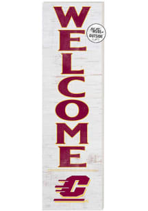 KH Sports Fan Central Michigan Chippewas 10x35 Welcome Sign
