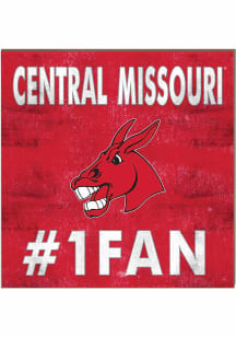 KH Sports Fan Central Missouri Mules 10x10 #1 Fan Sign