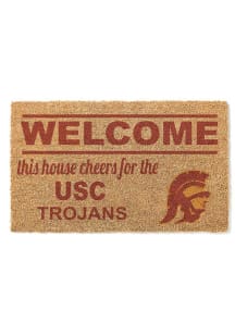 USC Trojans 18x30 Welcome Door Mat