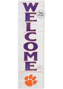 KH Sports Fan Clemson Tigers 10x35 Welcome Sign
