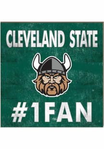 KH Sports Fan Cleveland State Vikings 10x10 #1 Fan Sign