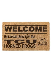TCU Horned Frogs 18x30 Welcome Door Mat