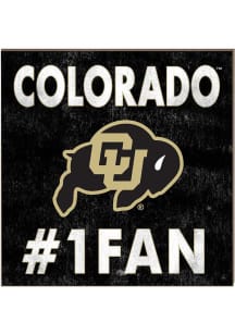 KH Sports Fan Colorado Buffaloes 10x10 #1 Fan Sign