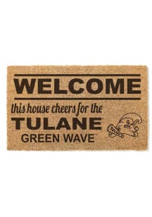 Tulane Green Wave 18x30 Welcome Door Mat