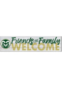 KH Sports Fan Colorado State Rams 40x10 Welcome Sign