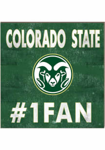 KH Sports Fan Colorado State Rams 10x10 #1 Fan Sign