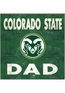 KH Sports Fan Colorado State Rams 10x10 Dad Sign
