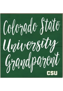 KH Sports Fan Colorado State Rams 10x10 Grandparents Sign