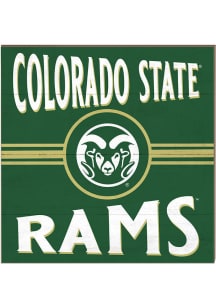 KH Sports Fan Colorado State Rams 10x10 Retro Sign