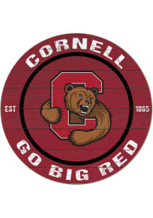 KH Sports Fan Cornell Big Red 20x20 Colored Circle Sign