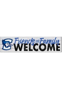 KH Sports Fan Creighton Bluejays 40x10 Welcome Sign
