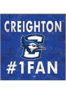 KH Sports Fan Creighton Bluejays 10x10 #1 Fan Sign