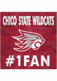 KH Sports Fan CSU Chico Wildcats 10x10 #1 Fan Sign