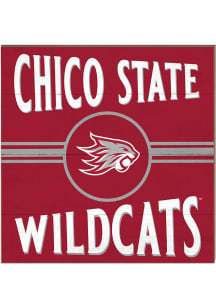 KH Sports Fan CSU Chico Wildcats 10x10 Retro Sign