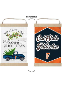 KH Sports Fan Cal State Fullerton Titans Holiday Reversible Banner Sign