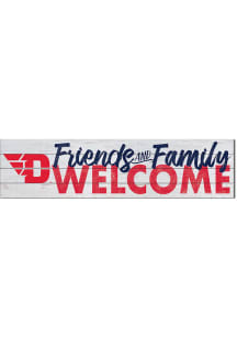 KH Sports Fan Dayton Flyers 40x10 Welcome Sign