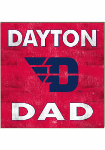KH Sports Fan Dayton Flyers 10x10 Dad Sign